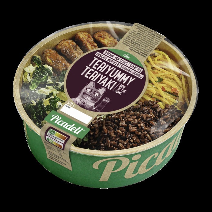 Picadeli Teriyaki Veggie Bowl 370g