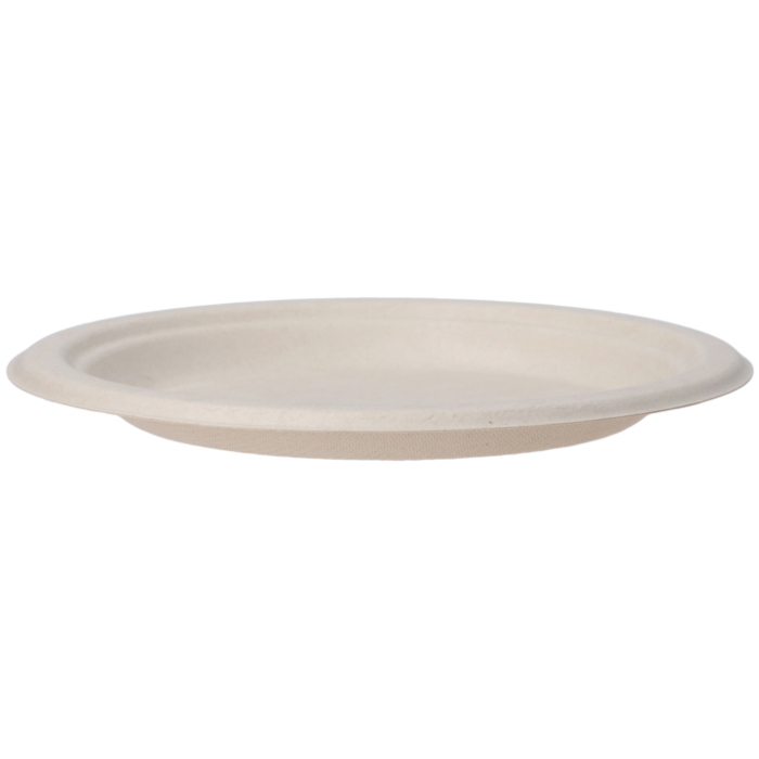  Bagassetallrik Brun 17,5cm 50-p
