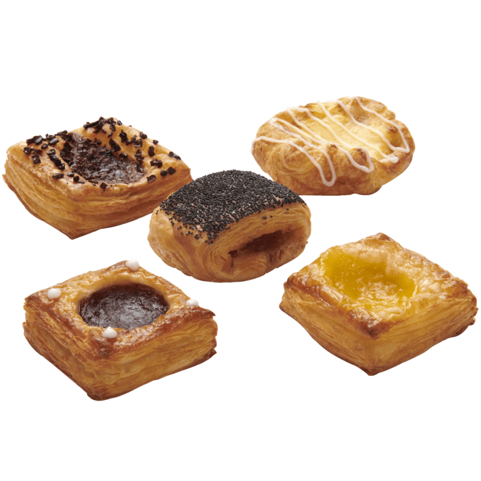 Miniwienerbröd mixkartong Premium 40g (5 sorter)