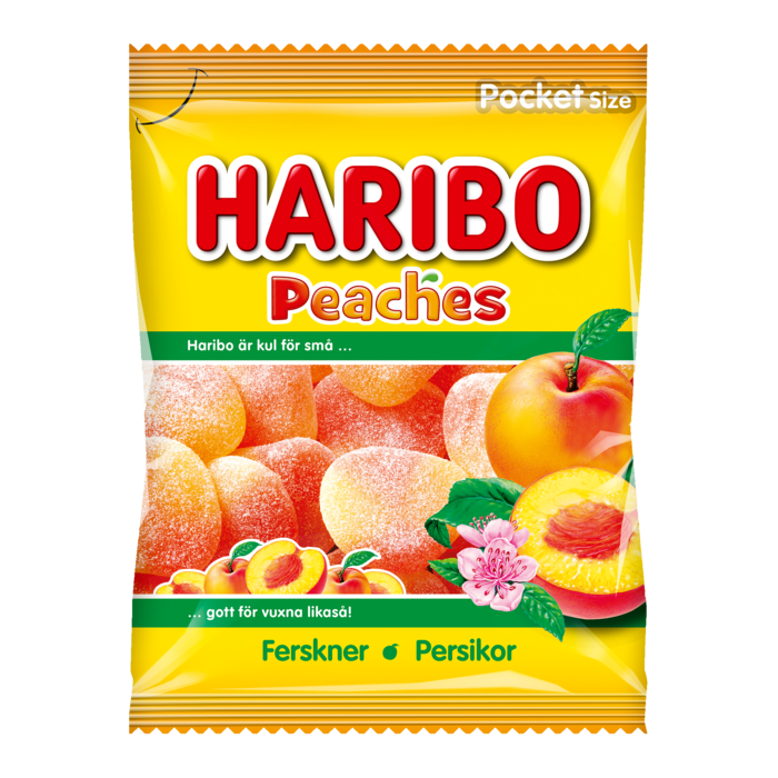 Haribo Peaches 80g