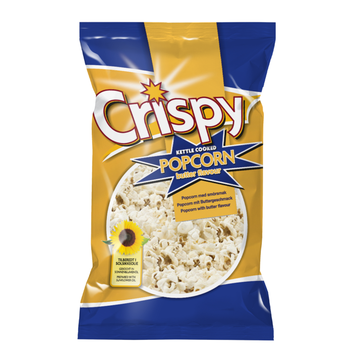 Popcorn poppade smör 90g