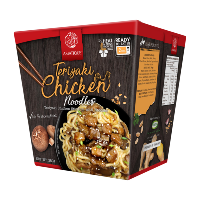 Teriyaki kyckling med nudlar 280g