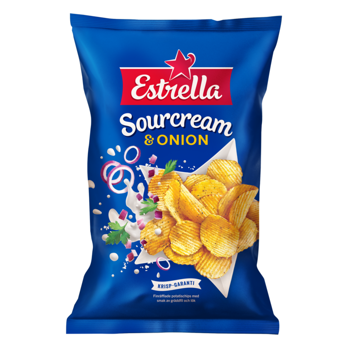 Estrella Sourc&Oni Chips 40g