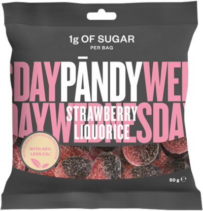 Candy Strawberry Liquorice 50g