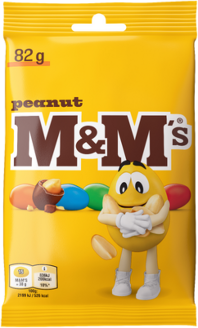 M&Ms Peanut 82g