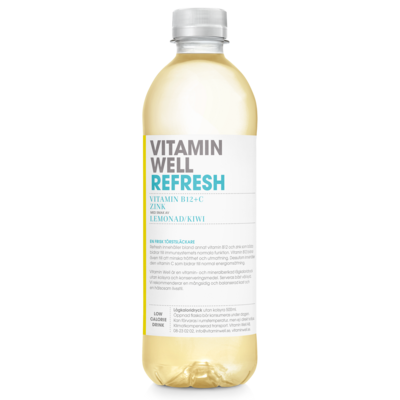 Vitamin Well Refresh Lemonade 12x50cl