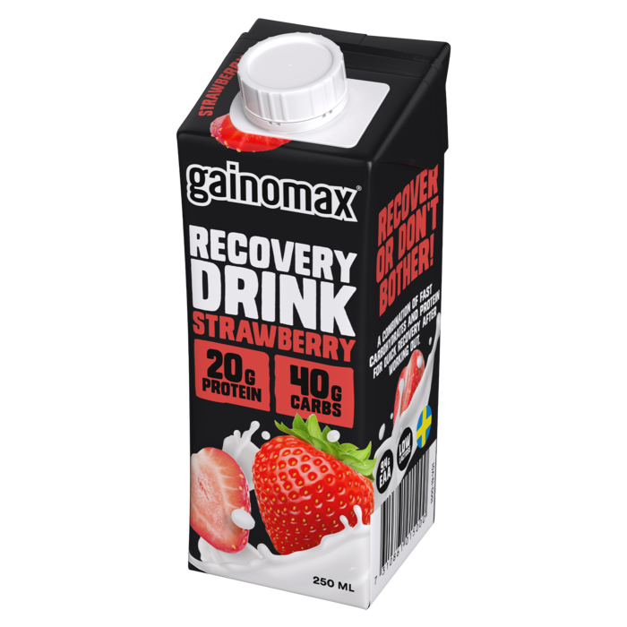 Gainomax Recovery Drink Strawberry 25cl