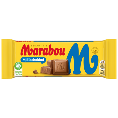 Marabou mjölkchoklad 24x100g