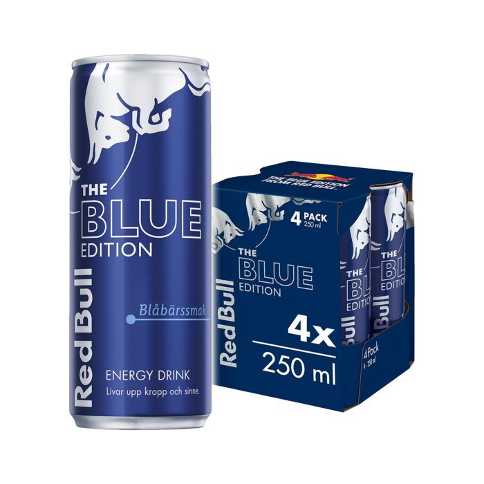 Red Bull Blue 250ml 4-pack