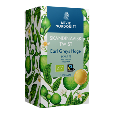 Earl Greys Hage Svart Te 3x25st