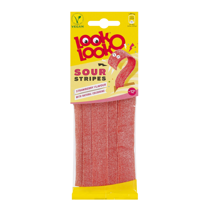 LOOK-O-LOOK Strawberry Stripes 90g