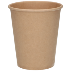 Pappersmugg Brun 23cl Helkartong