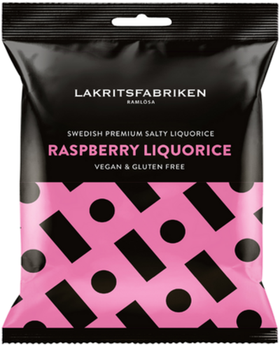 Premium Liquorice Raspberry 100g