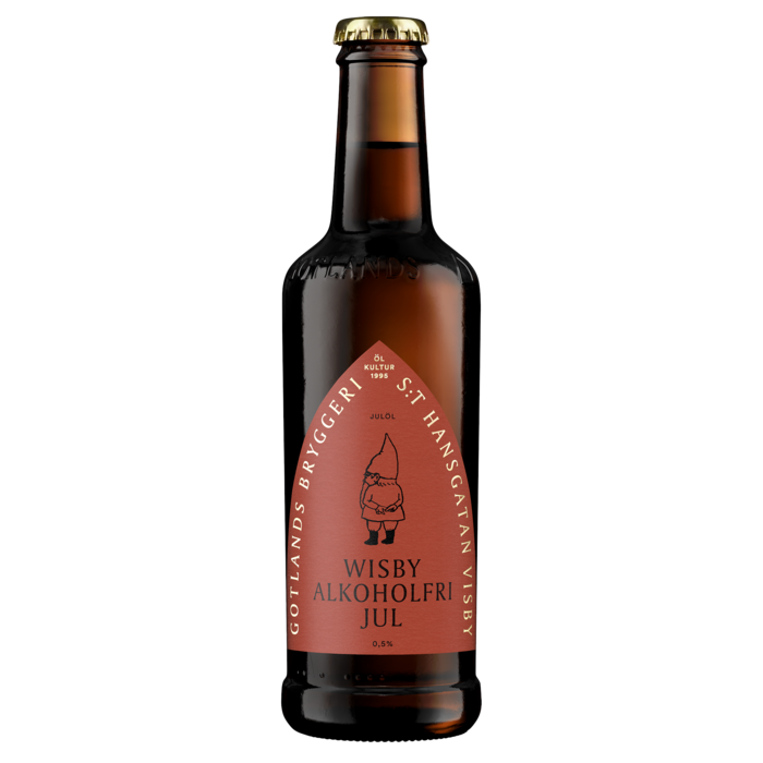 Wisby Julbrygd 0,5% 33cl flaska