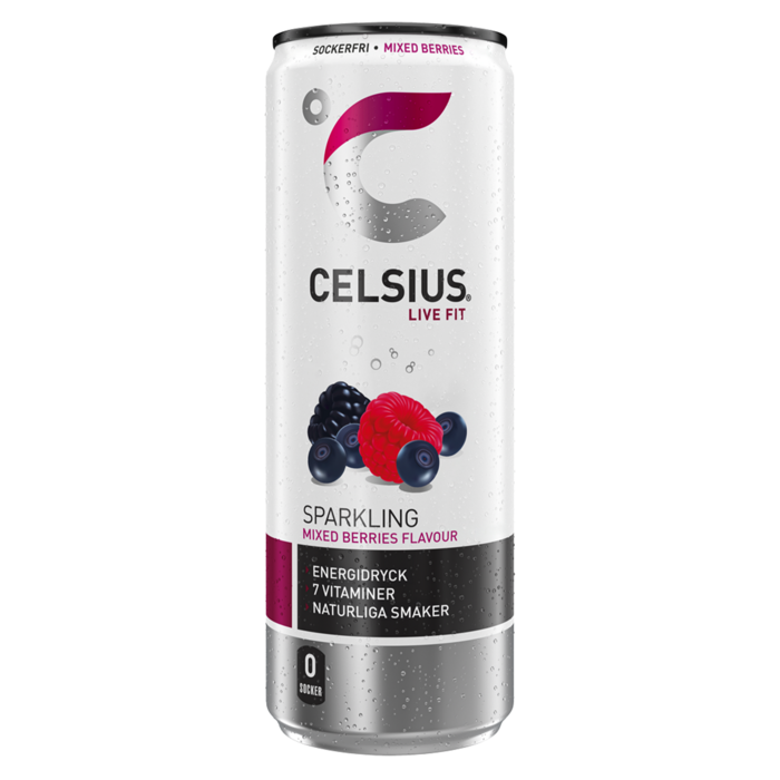 Celsius Mixed Berries 355ml