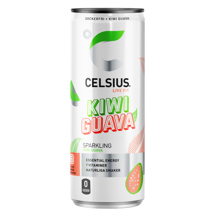 Celsius Kiwi Guava 355ml