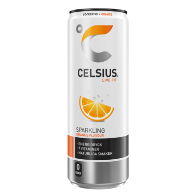 Celsius Orange Rush 355ml