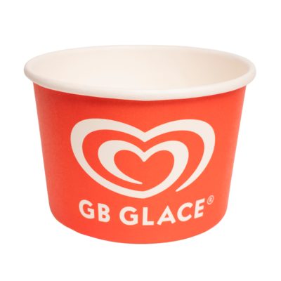 GB Bägare stor röd 230ml