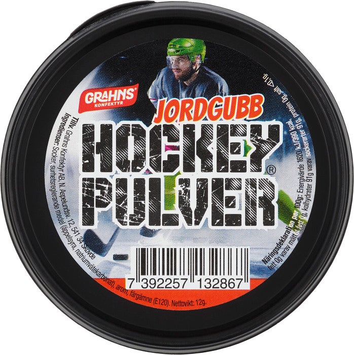 Hockeypulver Jordgubb 12g