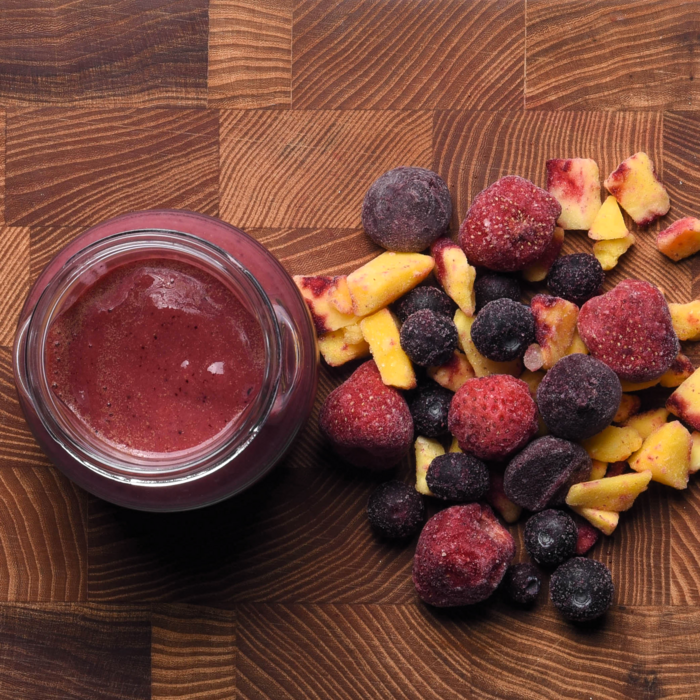 Röd 07 Jordgubb, mango, blåbär, acai