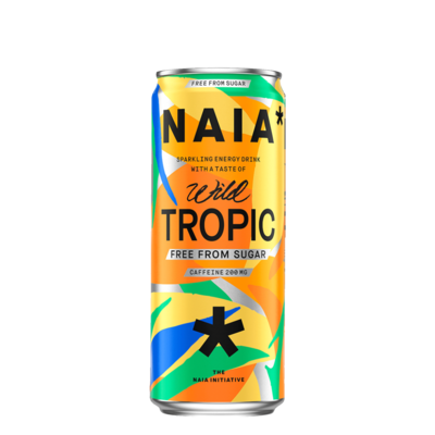 NAIA ENERGY DRINK BCAA WILD TROPIC 12x33cl 