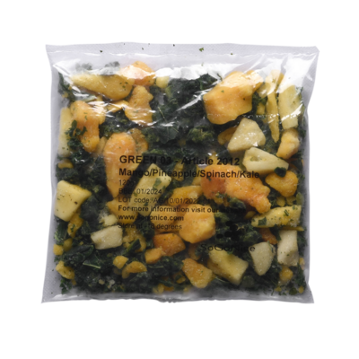 Grön 03 (Mix 12) Mango, ananas, spenat, grönkol