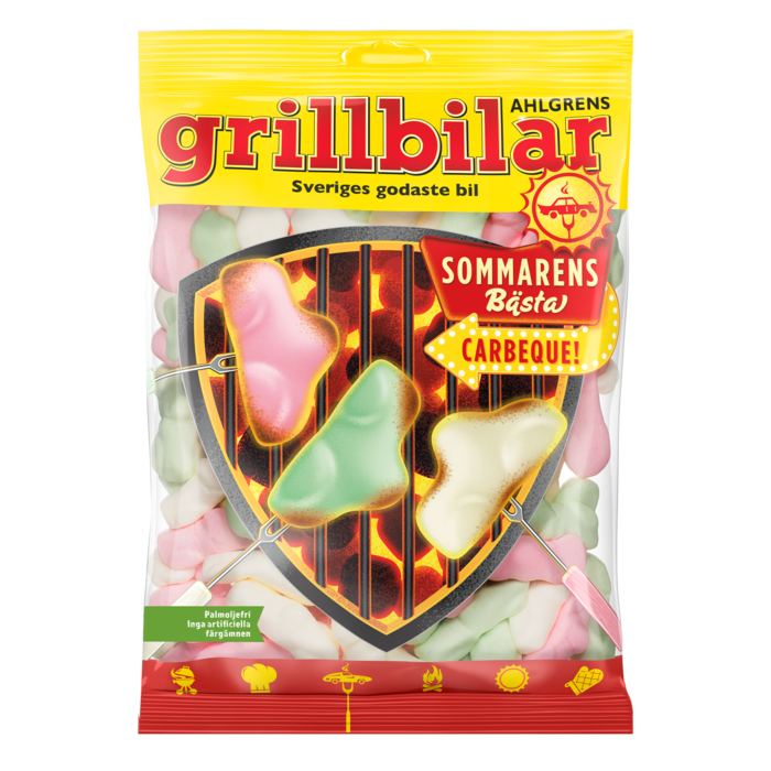 Ahlgrens Grillbilar 250g
