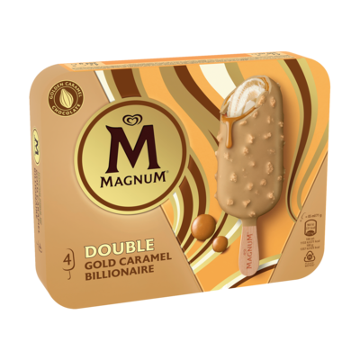 Magnum Double Caramel Billionaire 4-p