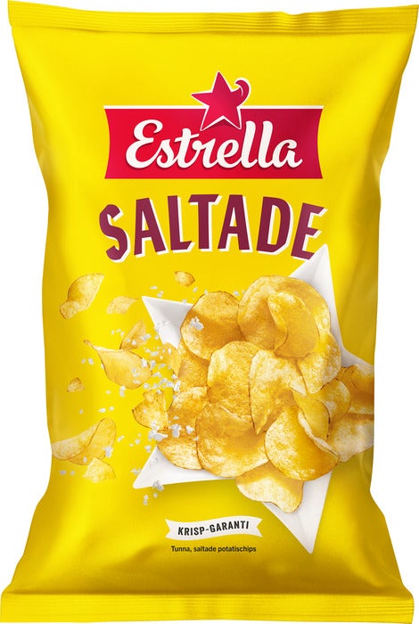 Estrella Saltade Potatischips 175g