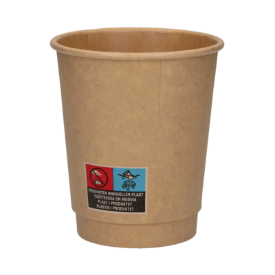 Pappersmugg Double Wall 36 cl - 25 st 