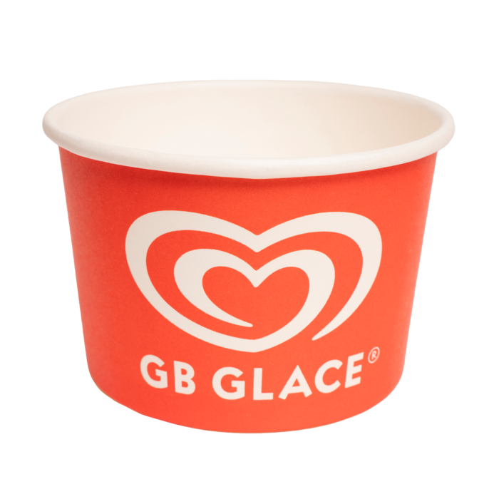 GB Bägare stor röd 230ml