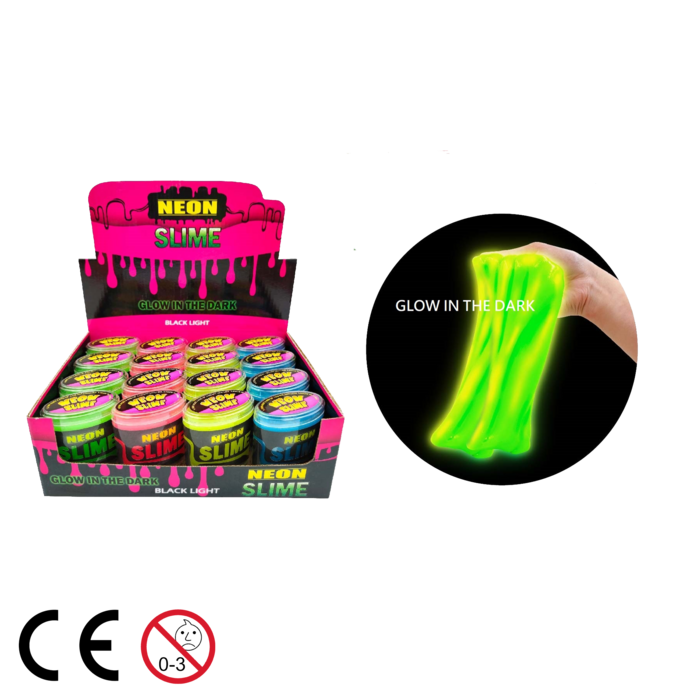 Slime neon självlysande