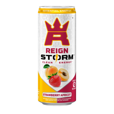 Reign Storm Strawberry Apricot 355ml