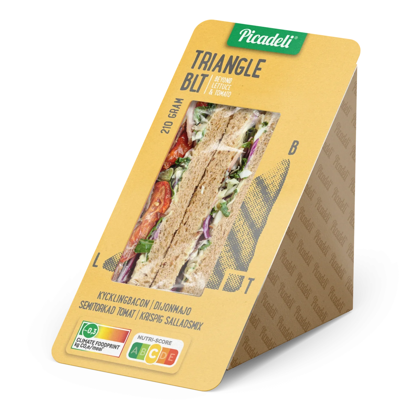 Sandwich BLT Kyckling Bacon 210g