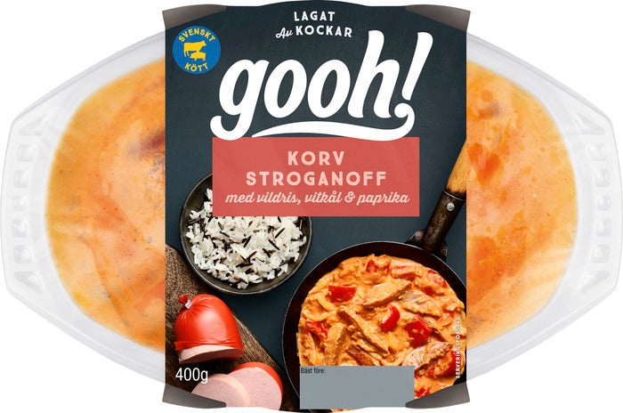 gooh! Korv Stroganoff med vildris 400g