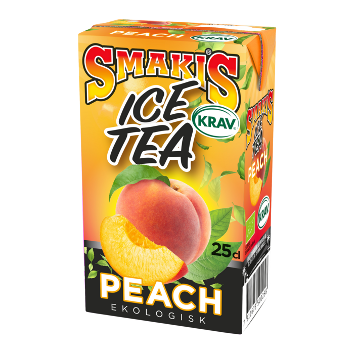 Smakis Ice Tea Peach 25cl EKO