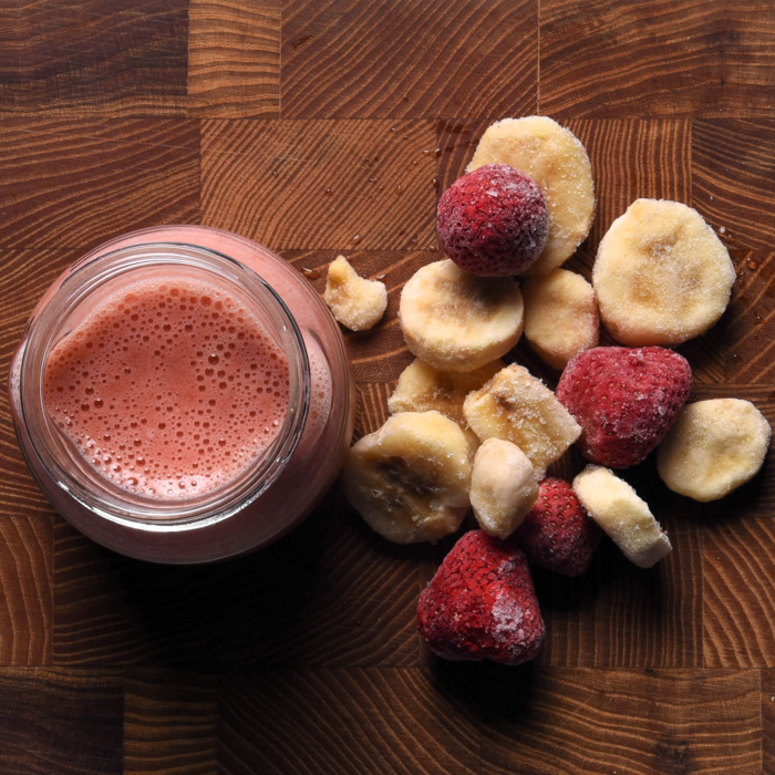 Röd 01 Banan, Jordgubb