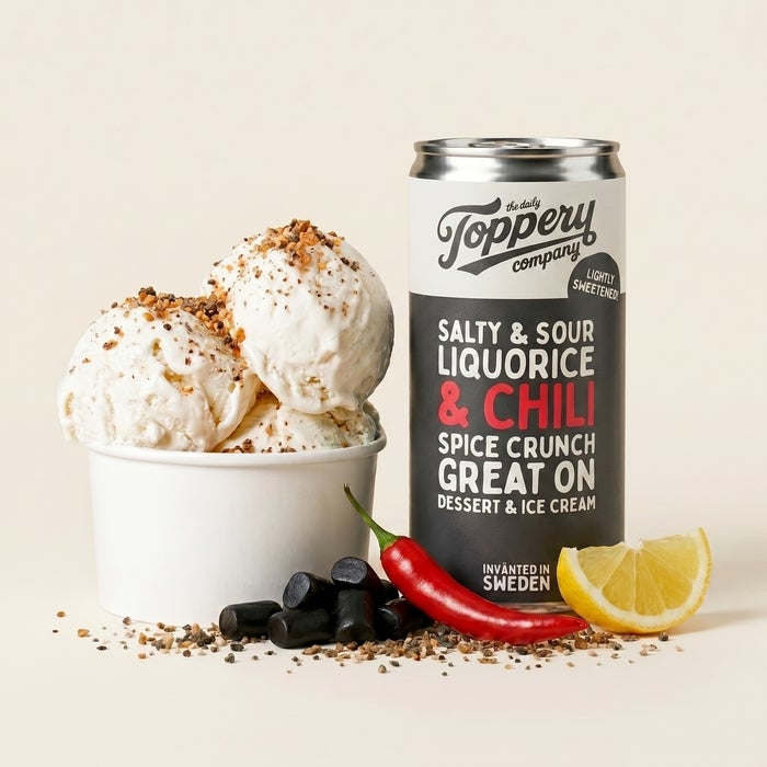 Toppery Salty Liqurice 187g