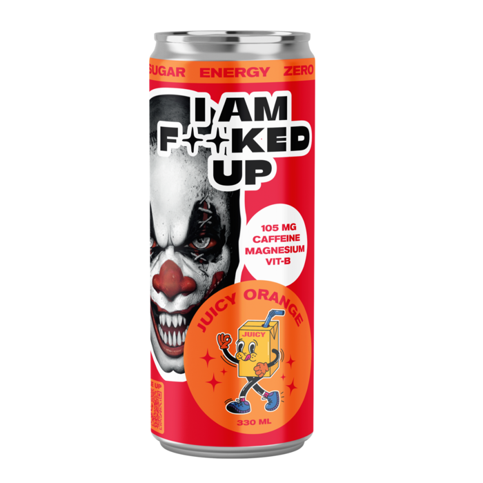 I AM F** UP Juicy Orange 33cl