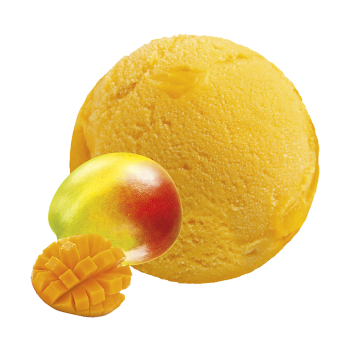 Mangosorbet Vegansk