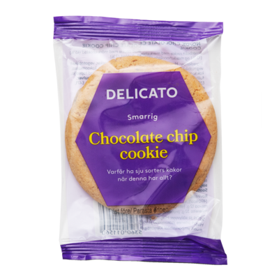 Delicato Chocolate Chip Cookie styckpack
