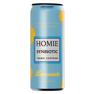 Homie Wake Up Synbiotic Lemonade 33cl
