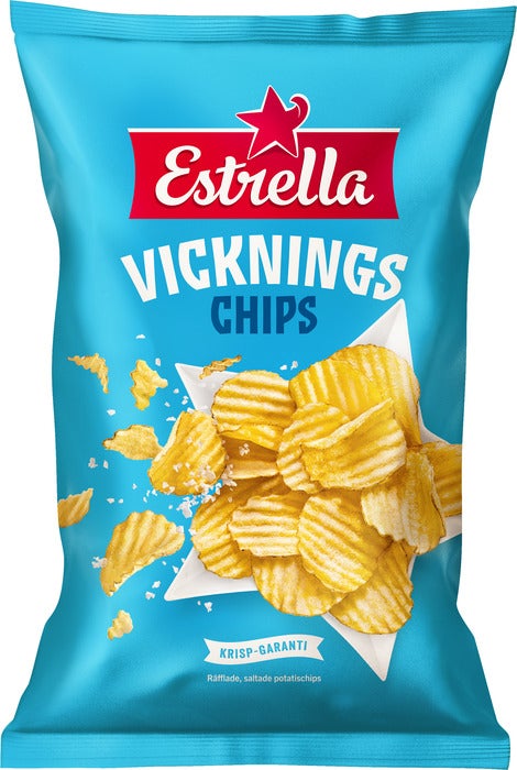 Estrella Vickningschips 275g