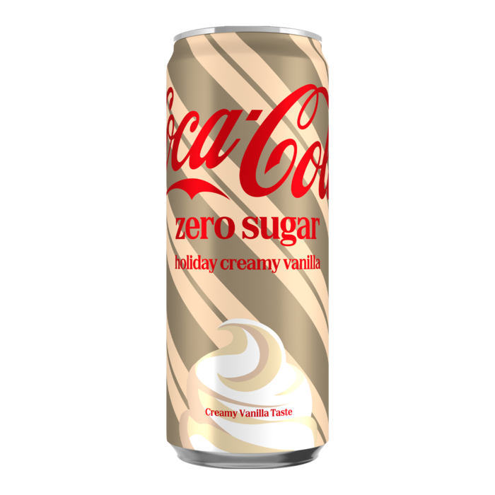 Coca-Cola Holiday Creamy Vanilla Zero 33cl