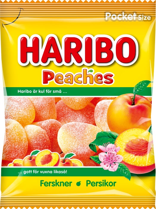 Haribo Peaches 80g