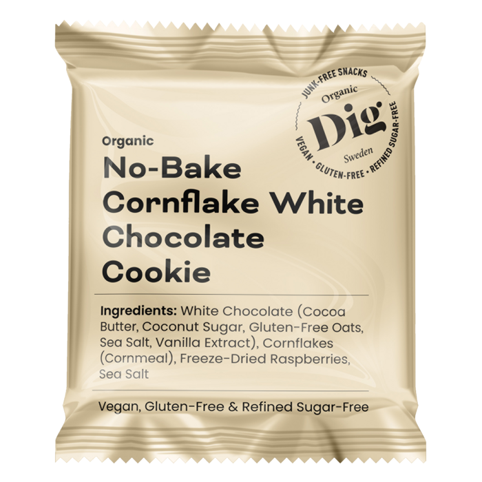 Dig No-Bake Cornflake White Choc Cookie EKO