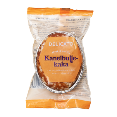 Delicato Kanelbullekaka 25-pack Fryst