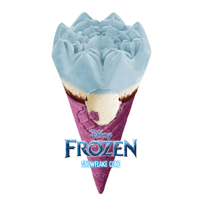 Frozen Snowflake Cone