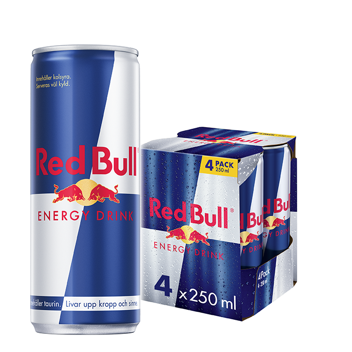 Red Bull original 250ml 4-pack