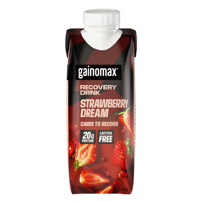  Gainomax Recovery drink Strawberry 25cl